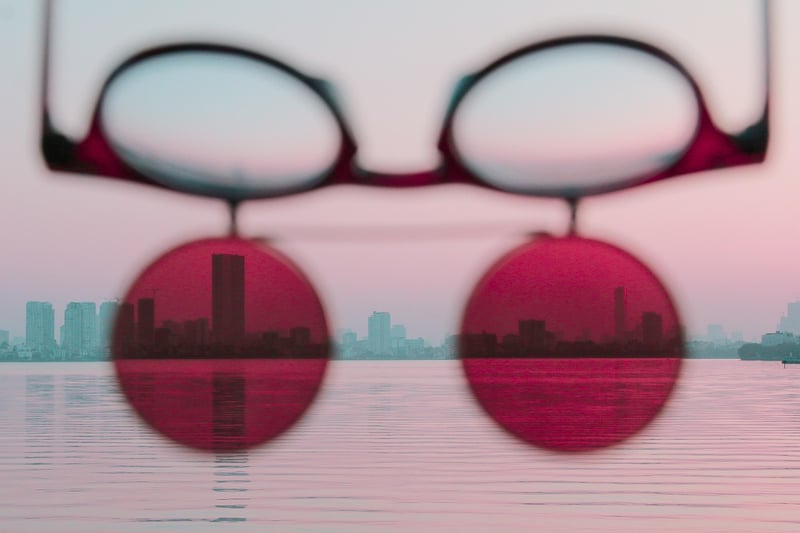 Reflection in Sunglasses